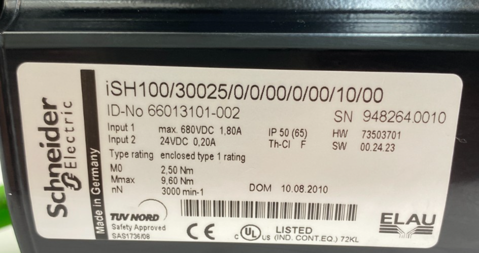 Schneider Electric iSH100/30025/0/0/00/0/00/10/00