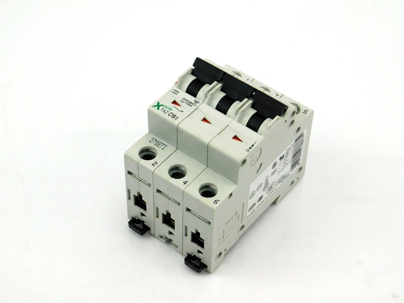 EATON FAZ-C16/3 16A C 15KA 3 pol 278873