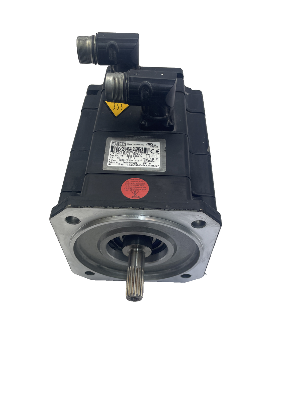 Kuka 1FK7060-5AF71-1ZZ9-Z Servomotor 1.5 kW (Art.-Nr. 0000115926)