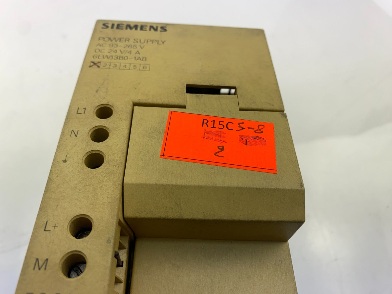SIEMENS POWER SUPPLY AC 93-265V DC24 V/4 A 6EW1380-1AB