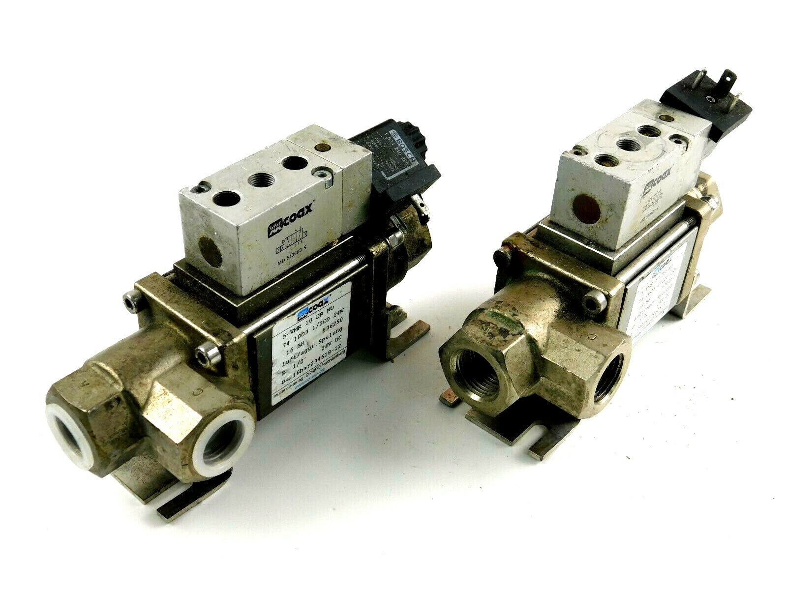 Müller Coax 5-VMK 10 DR NO 74 + MD 510503 S  ** 2Stück **