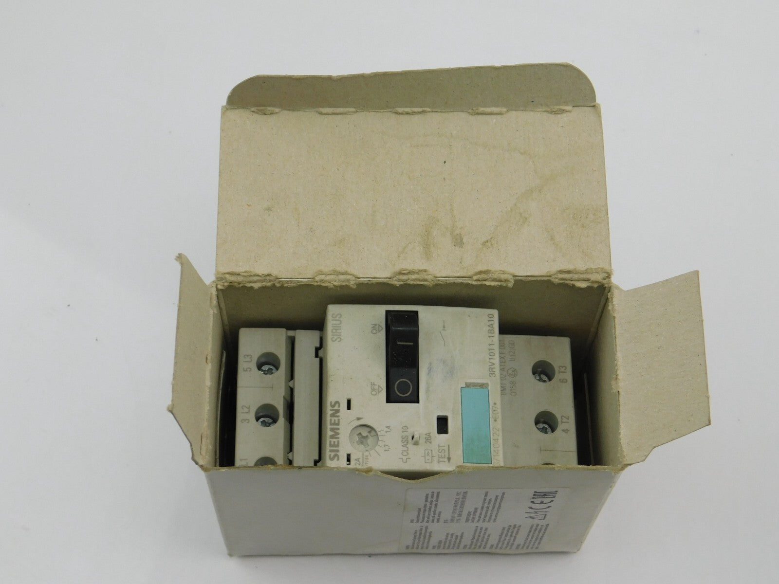 SIEMENS SIRIUS Motorabschalter 3RV1011-1BA10