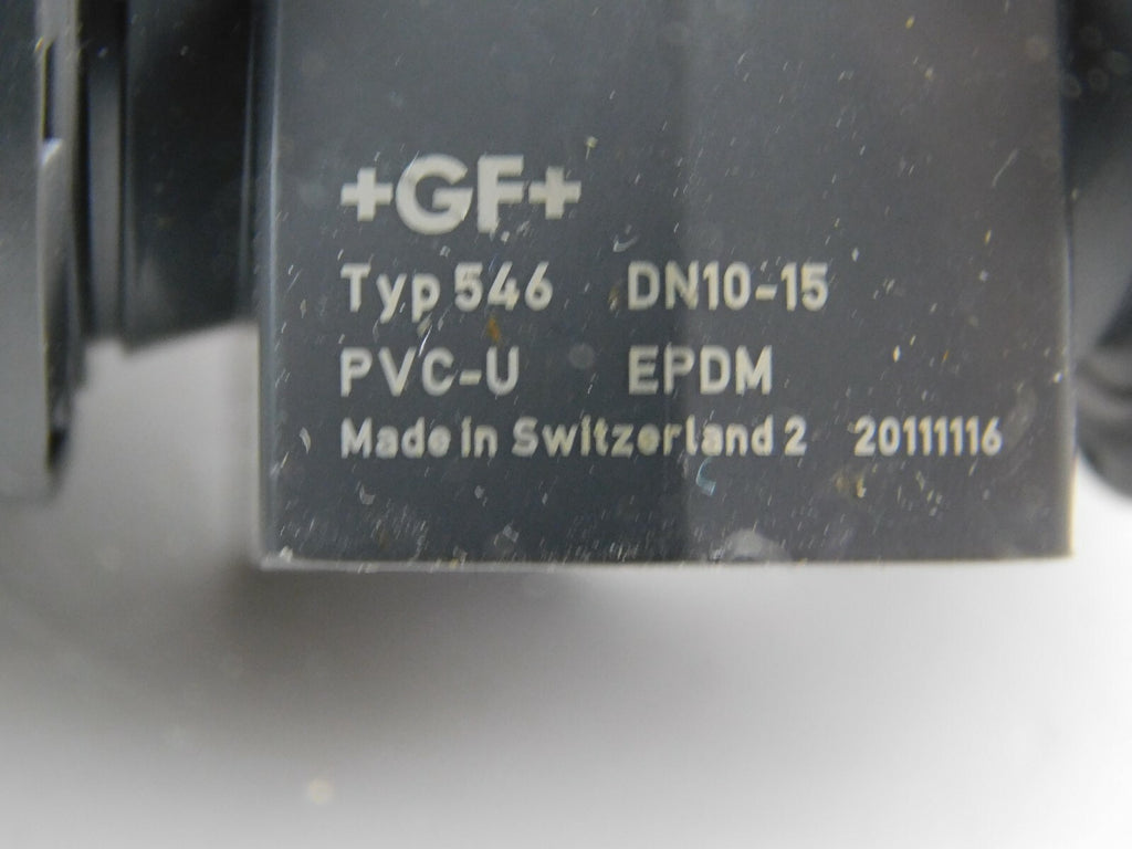 Georg Fischer Kugelhahn Typ 546 d16 DN10 PN16