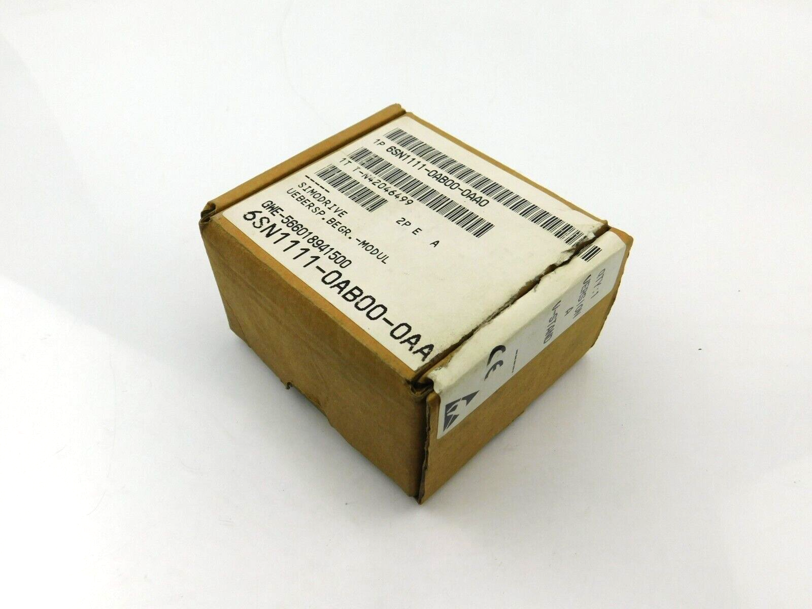 SIEMENS SIMODRIVE 6SN1111-0AB00-0AA