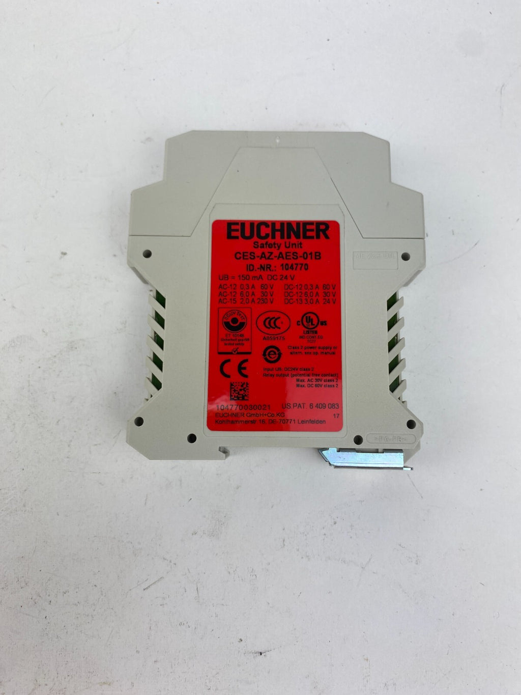 EUCHNER Safety Unit CES-AZ-AES-01B 104770
