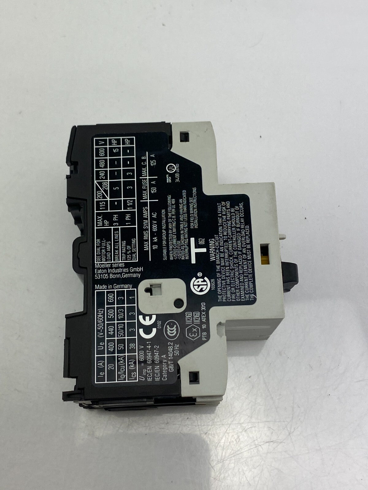 EATON PKZM0-20 XTPR020BC1 20A
