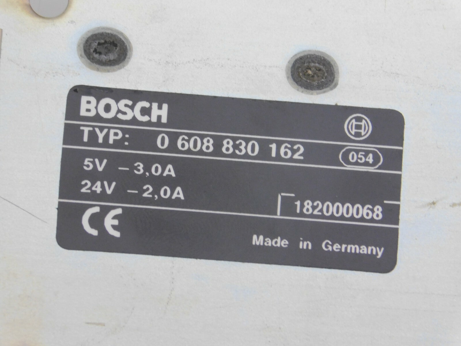 BOSCH Rexroth 0 608 830 162 5V-3,0A 24V-2,0A KE300