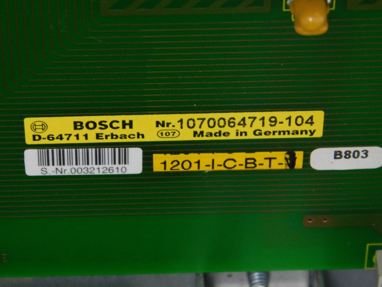 BOSCH EW.-RACK 1070052004-109 1070079182-101 1070064719-104