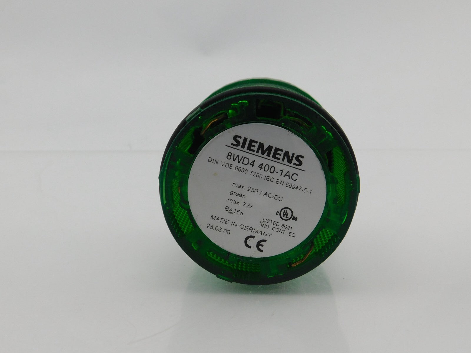 SIEMENS Dauerlichtelement grün, 8WD4400-1AC