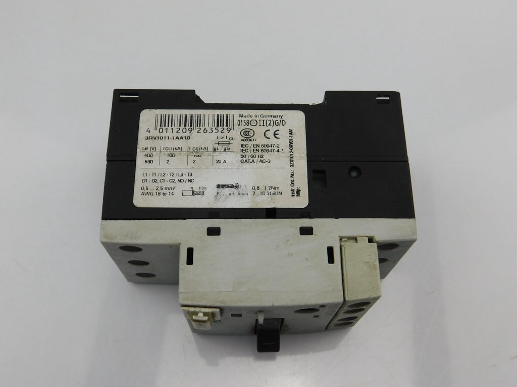 SIEMENS Leistungsschalter SIRIUS 3RV1011-1AA10