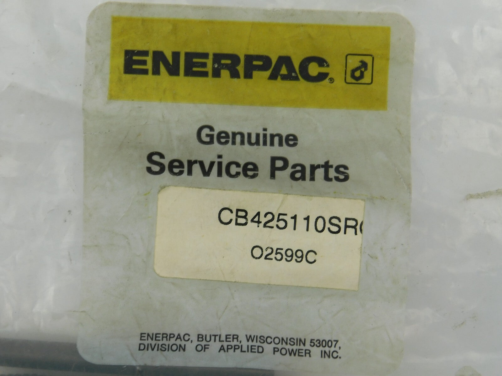 ENERPAC Genuine Service Parts CB425110SR 02599C ** 2 Stück **