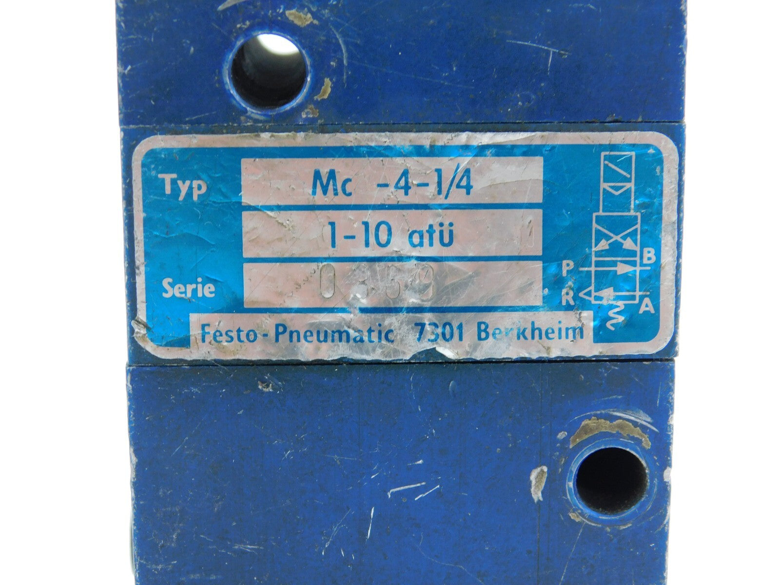 FESTO Magnetventil MCH-4-1/4 1-10