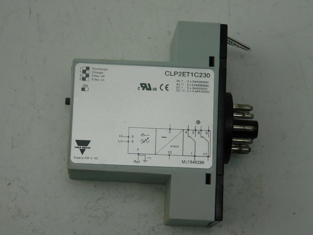 CARLO GAVAZZI CLP2ET1C230 SUPPLY 230 VAC
