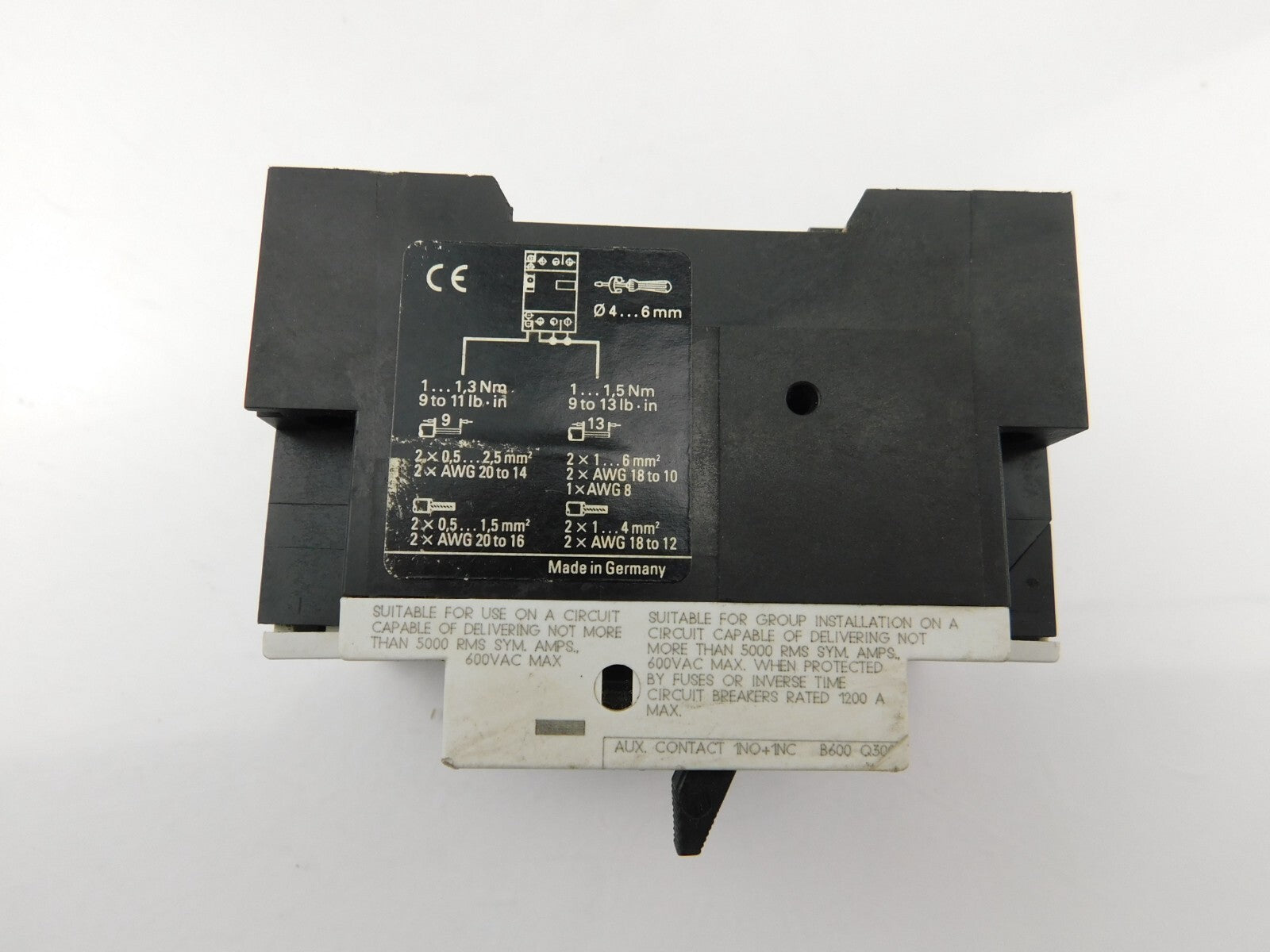 SIEMENS Leistungsschalter 3VU1300-1MD00