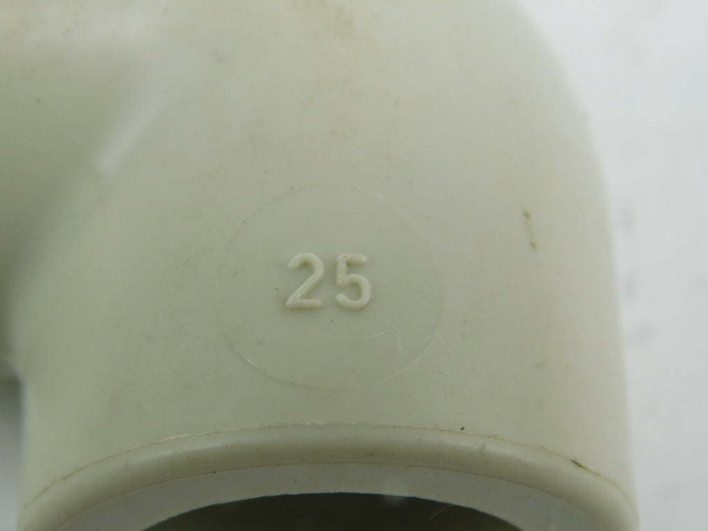 GEORG FISCHER +GF+ Winkel 90° PP 25 ** 7 Stück **