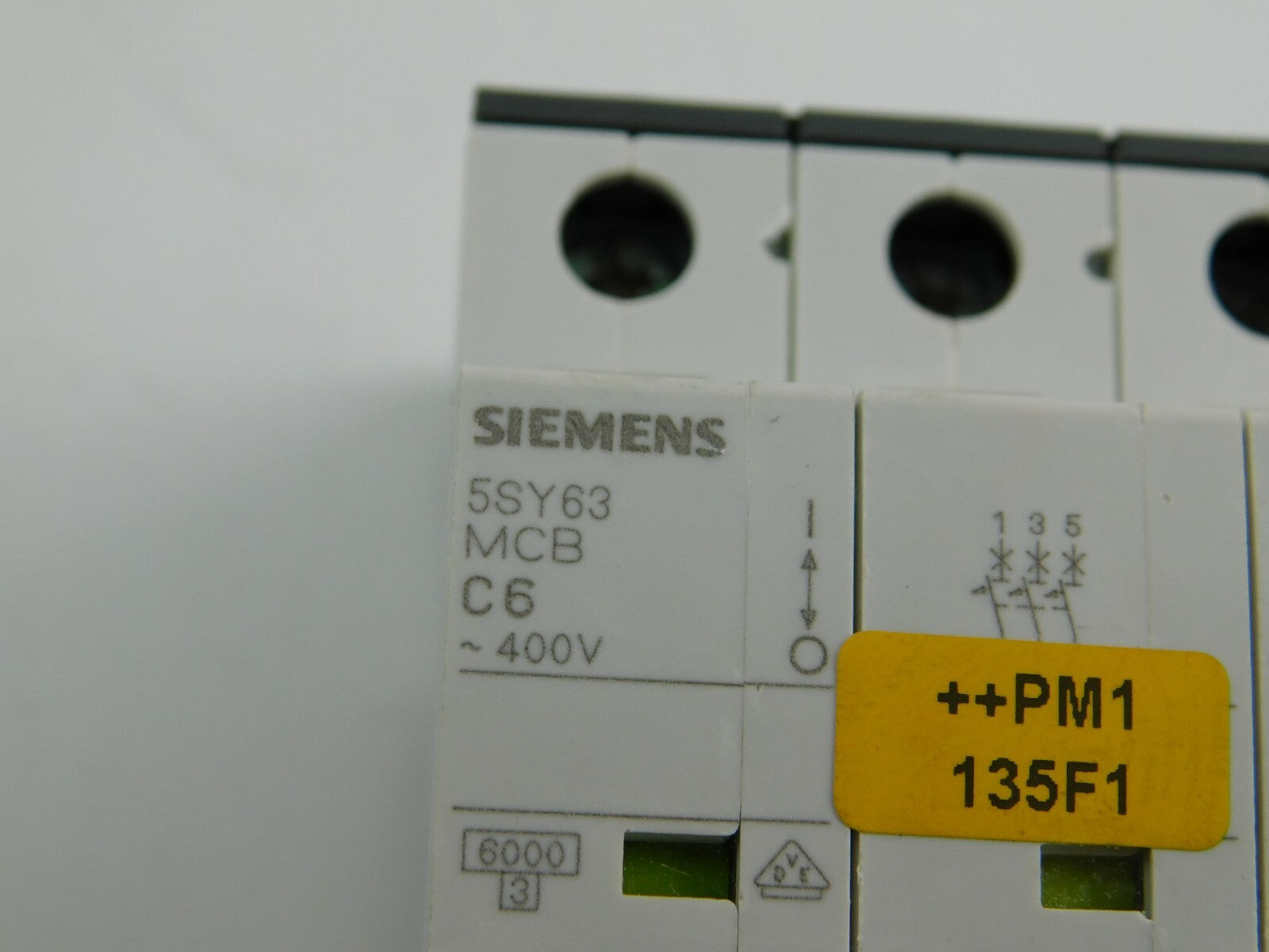 Siemens Schützschalter 5SY63 MCB C6