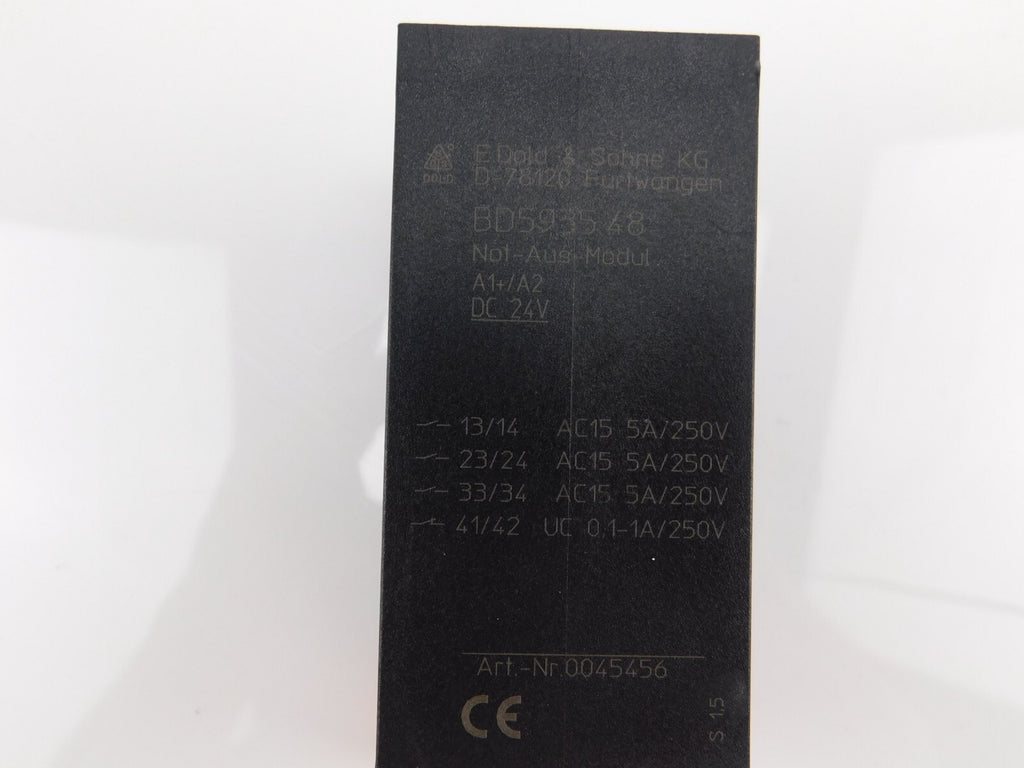 EDold & Sohne BD5935 48 Not-Aus-Modul A1+/A2 DC 24V 