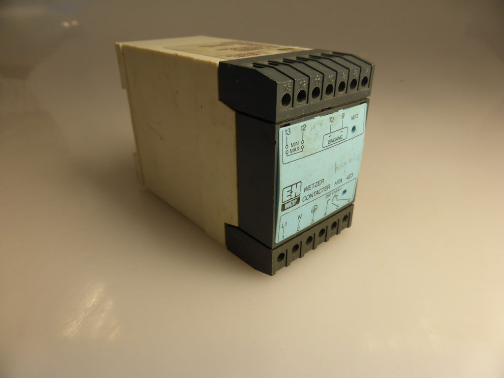 ENDRESS+HAUSER E+H WETZER CONTACTER HTA 423