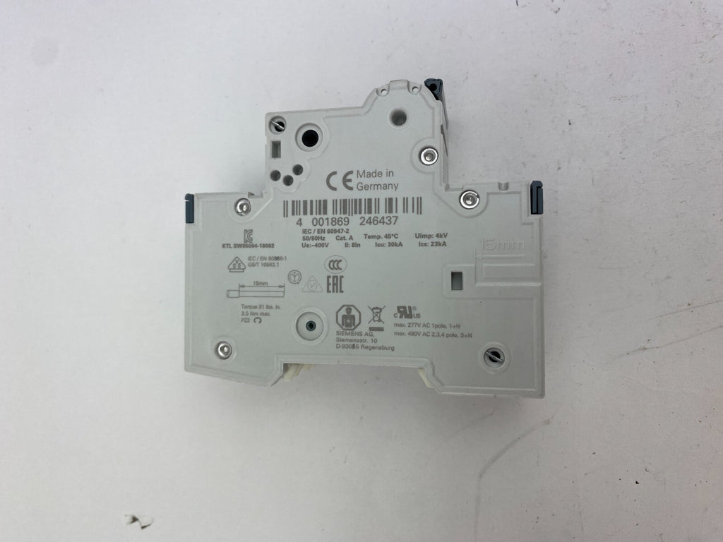 SIEMENS 5SY6205-7 MCB C0,5