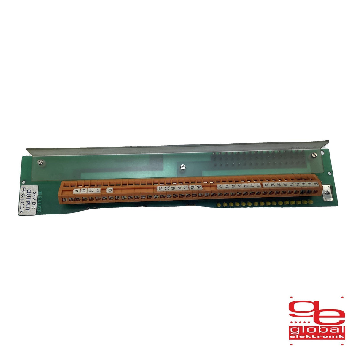 *Posten* HELLER Platine A 23.030 292-000/2774 mit Relaiskarte & Klemmenblock Set