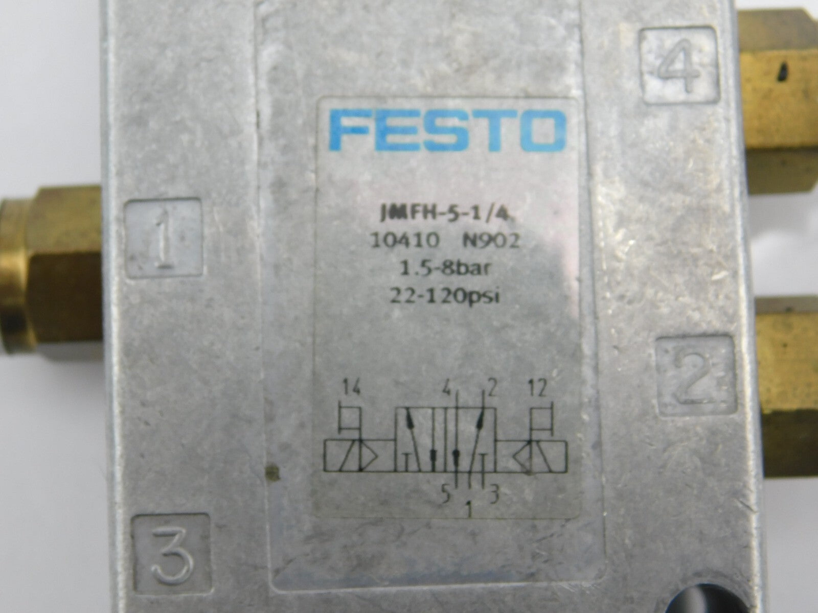 FESTO Magnetventil JMFH-5-1/4 10410 N902 1,5-bar