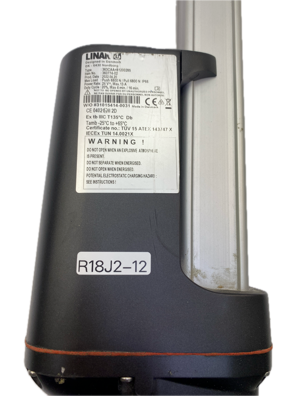 LINAK type 363CAA+81200285 Power Rate: 24 V*, Max. 13 A
