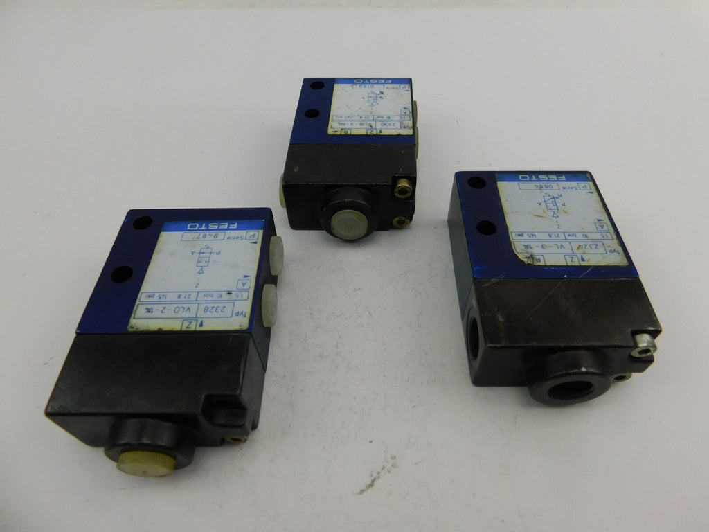 Festo  typ 2330 VL0-3-1/4 /  typ  2328 Vl0-2-1/4 / typ 2324 VL-3-1/4