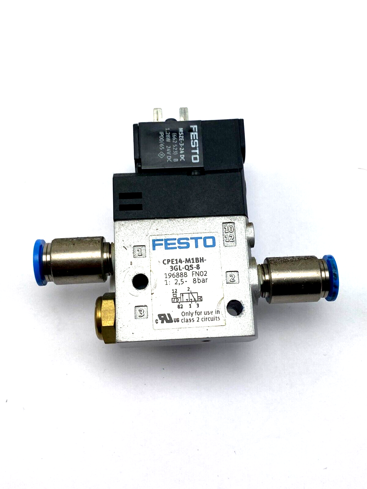 FESTO CPE14-M1BH-3GL-QS-8 196888 FN02+MSZE-3-24DC