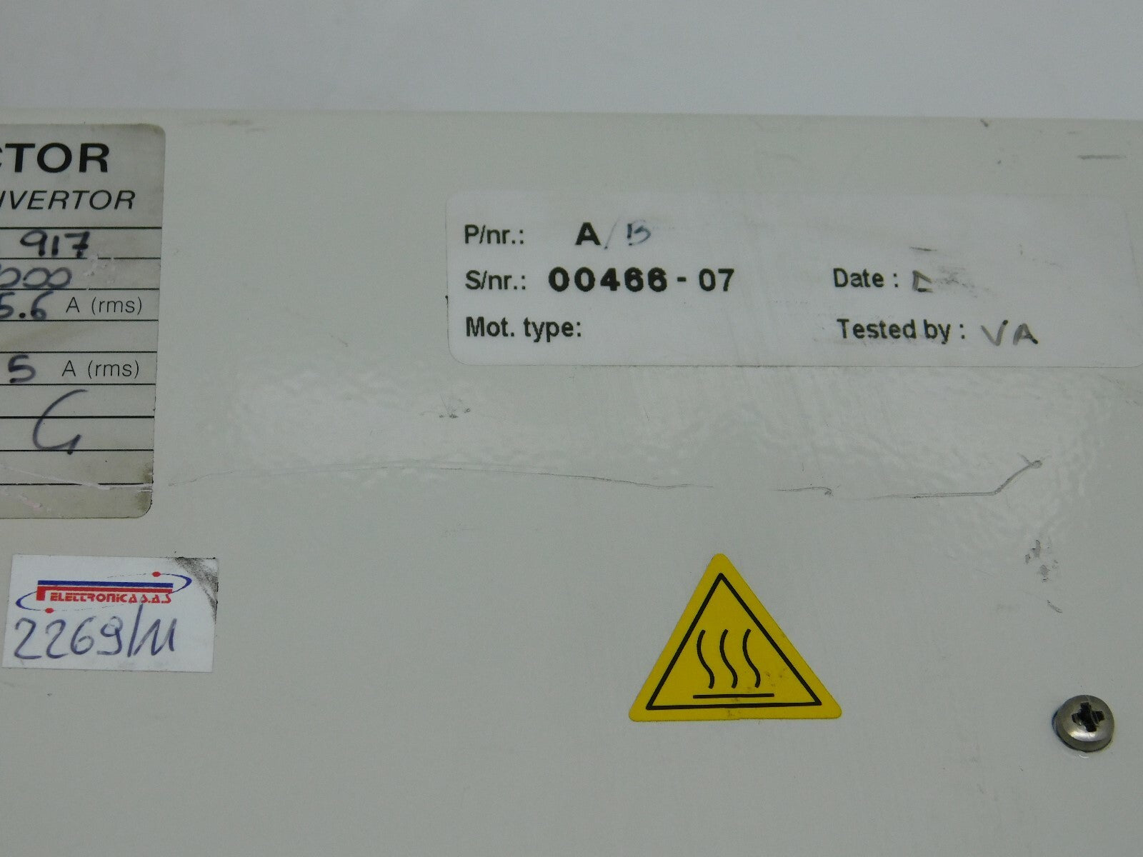 ABB Bivector 300 Servoregler BV91DRA010511P 