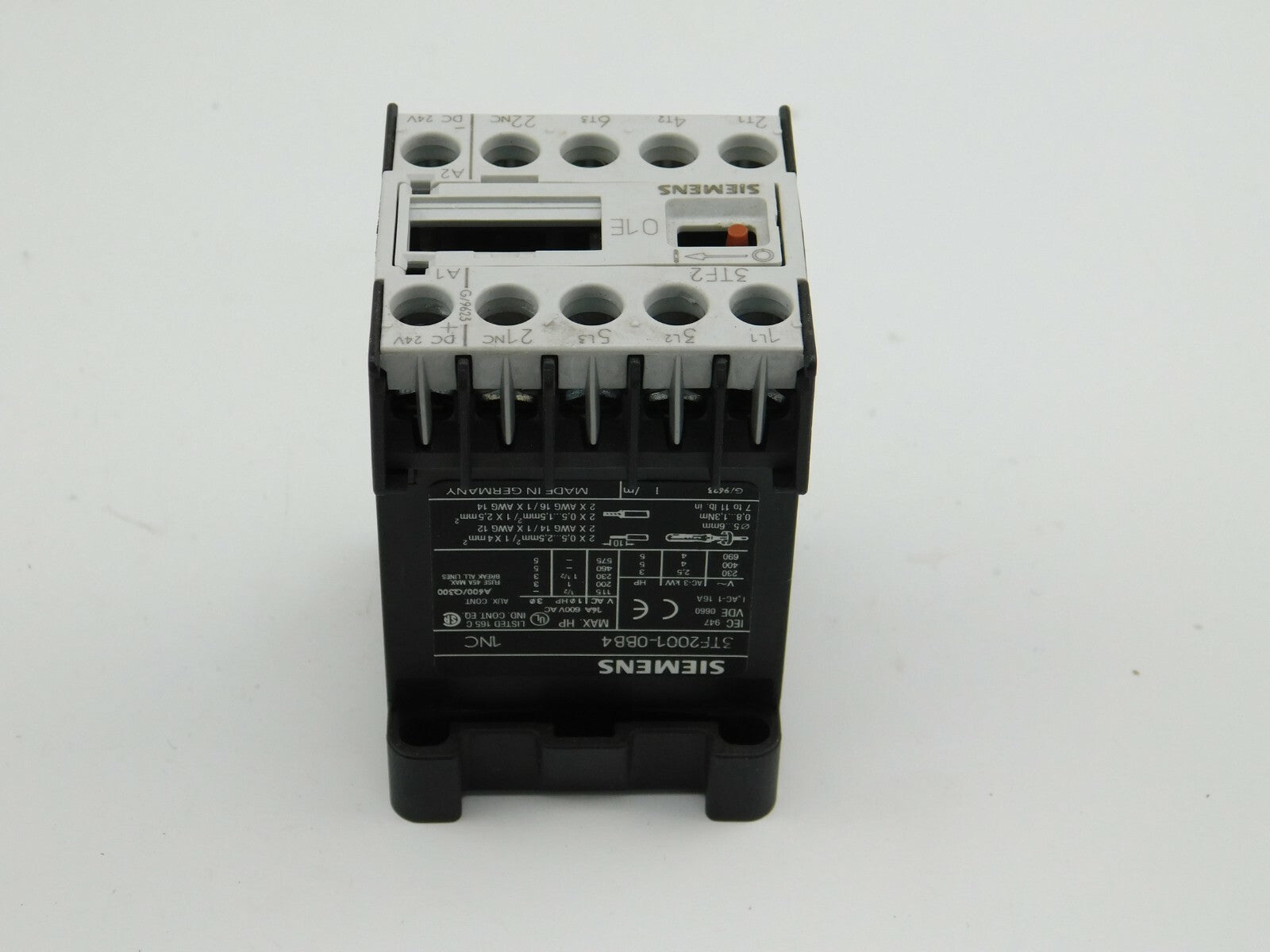 SIEMENS Schütz TF 2001-0BB4 1NC ** 2 Stück **