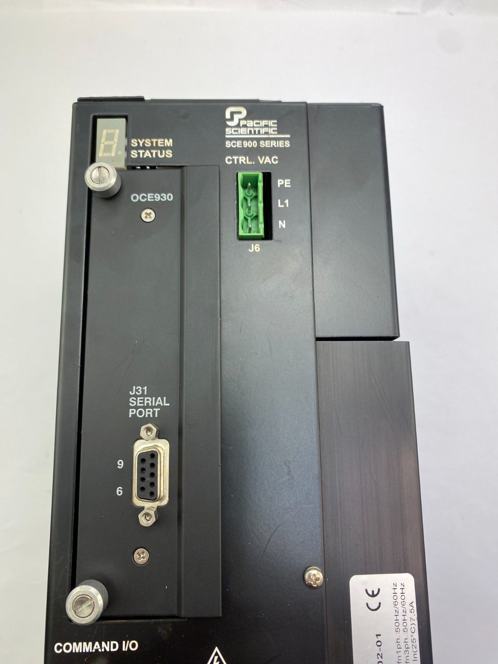 Pacific Scientific SCE904AN-002-01  7.5A