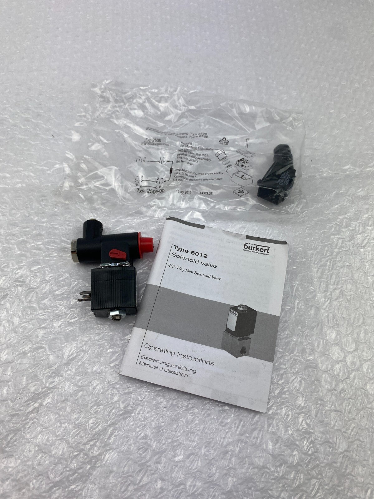 bürkert 6012 C 1,2 FKM PA 00425299