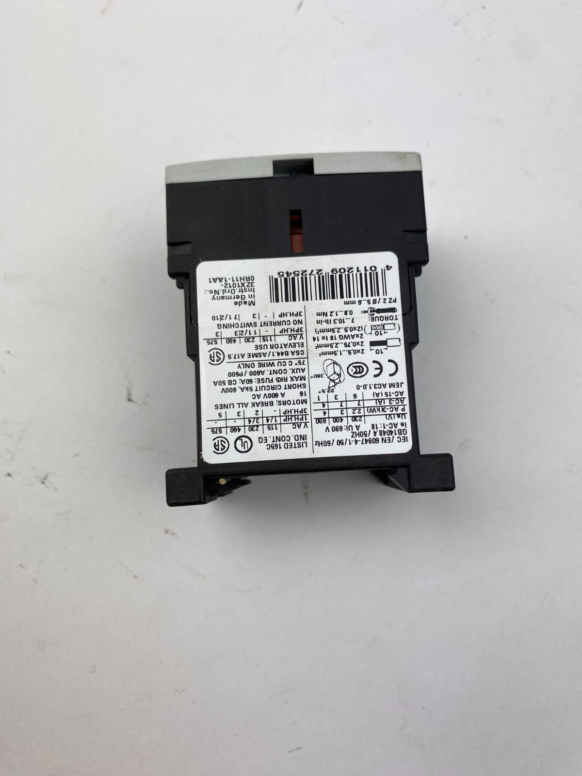 SIEMENS 3RT1015-1BB41