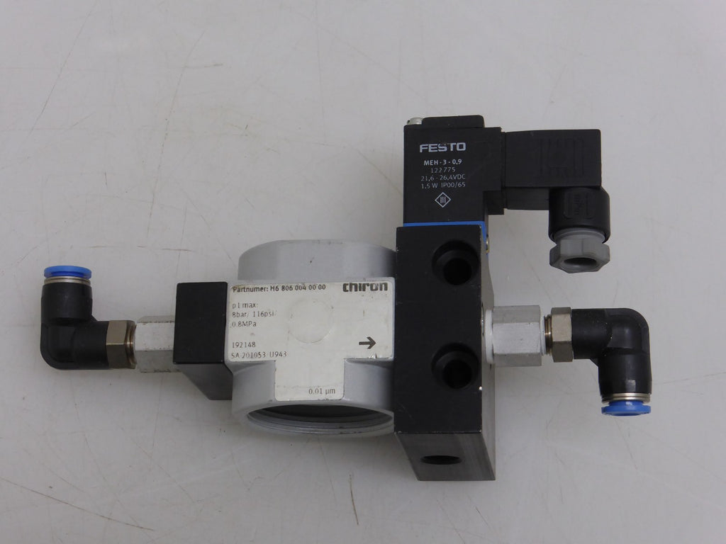 chiron SA-201053/U943 192148 H6 806 004 00 00 FESTO MEH-3-0,9