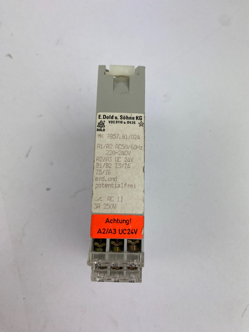 E.Dold u.Söhne KG MK 7857.81/024 A1/A2 AC50/60Hz 220-240V