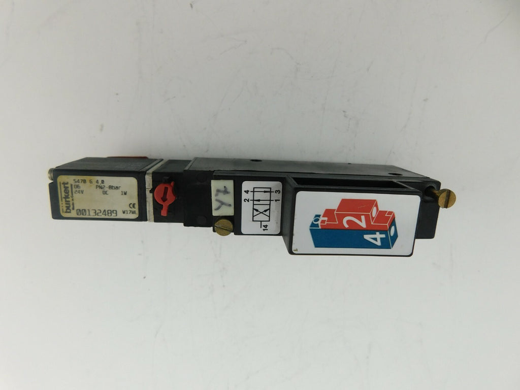 Bürkert Pneumatikventil 00132489 5470 24V 8 Bar  