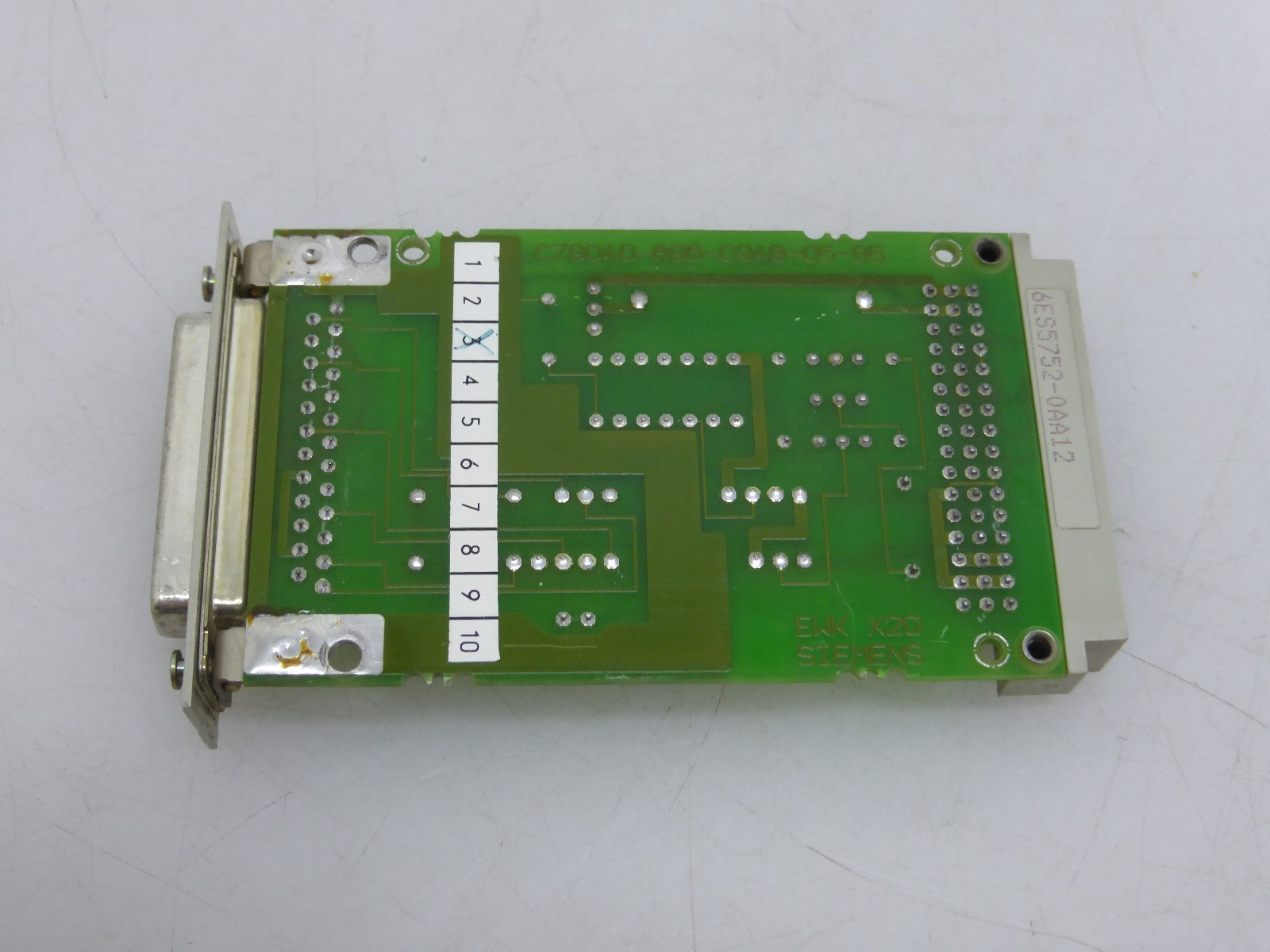Siemens 6ES5752-0AA12 E-Stand: 3