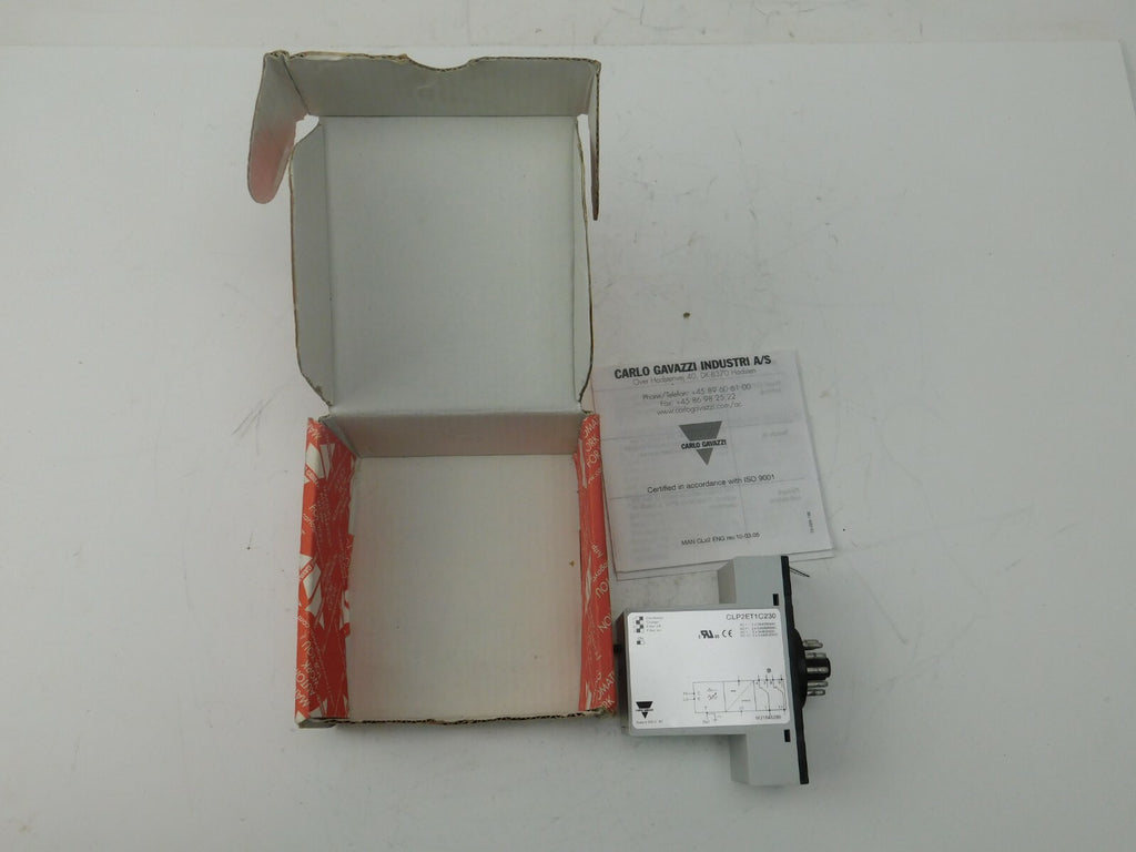 CARLO GAVAZZI CLP2ET1C230 SUPPLY 230 VAC