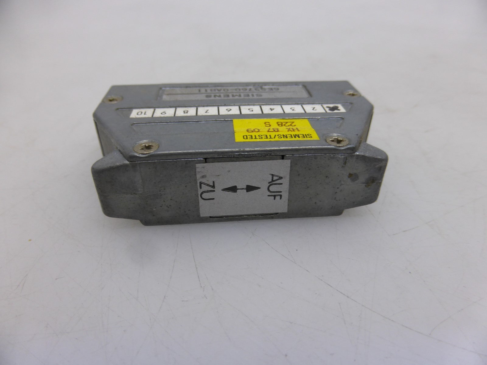 Siemens 6ES5760-0AB11  E-Stand 1