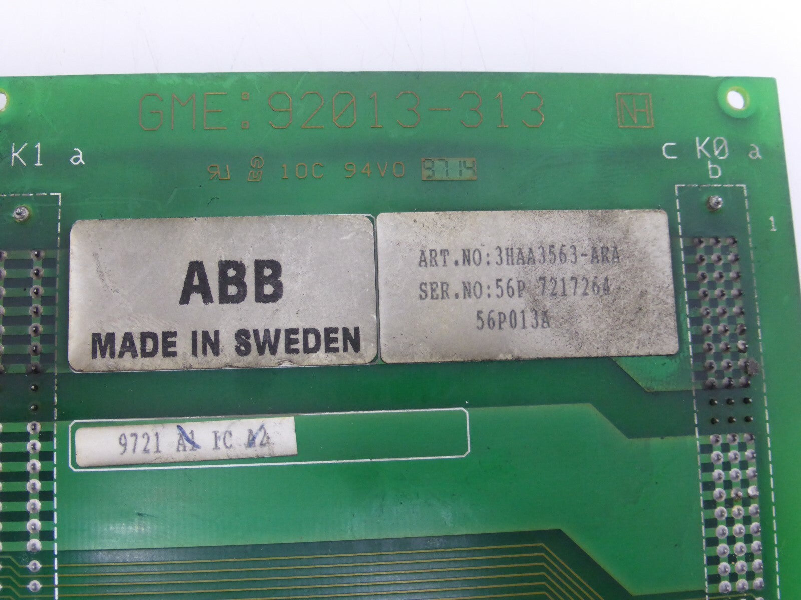 ABB Backplane 3HAA3563-ARA