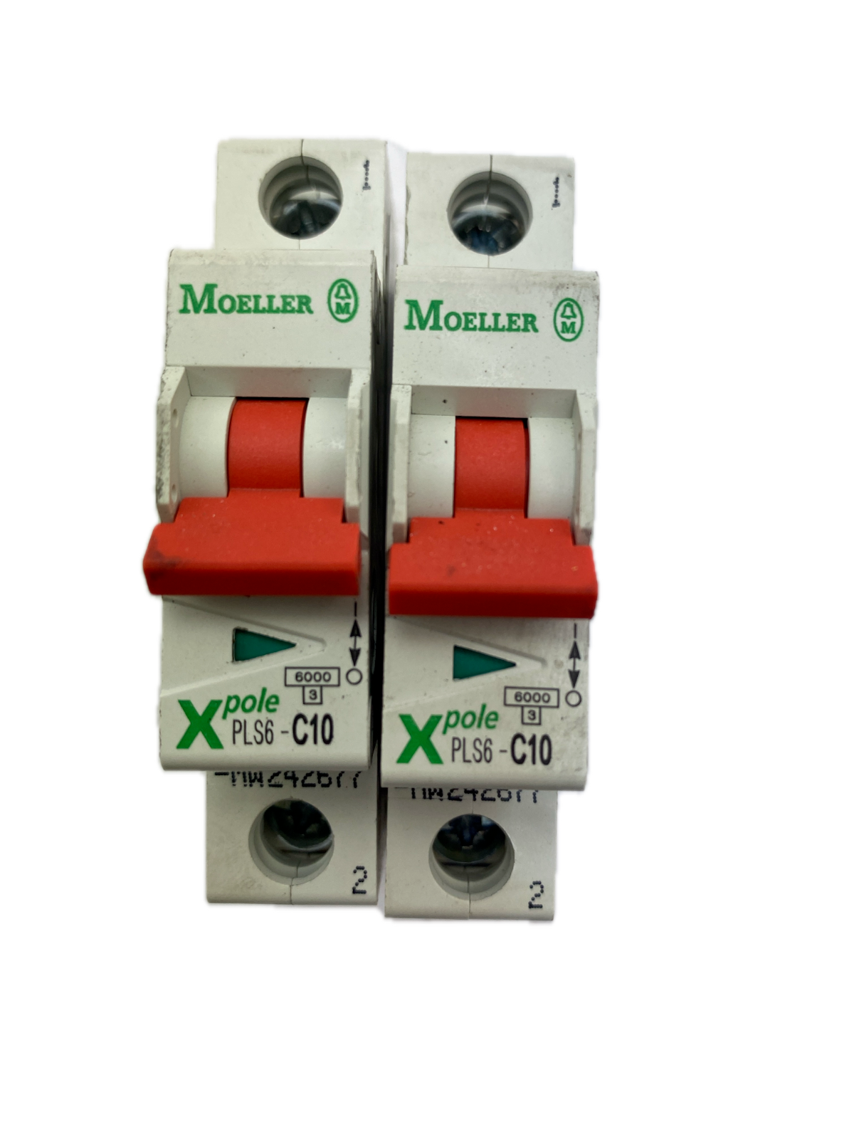 **Posten**. Moeller Xpole PLS6-C10-MW + PLSM-C10/3-MW
