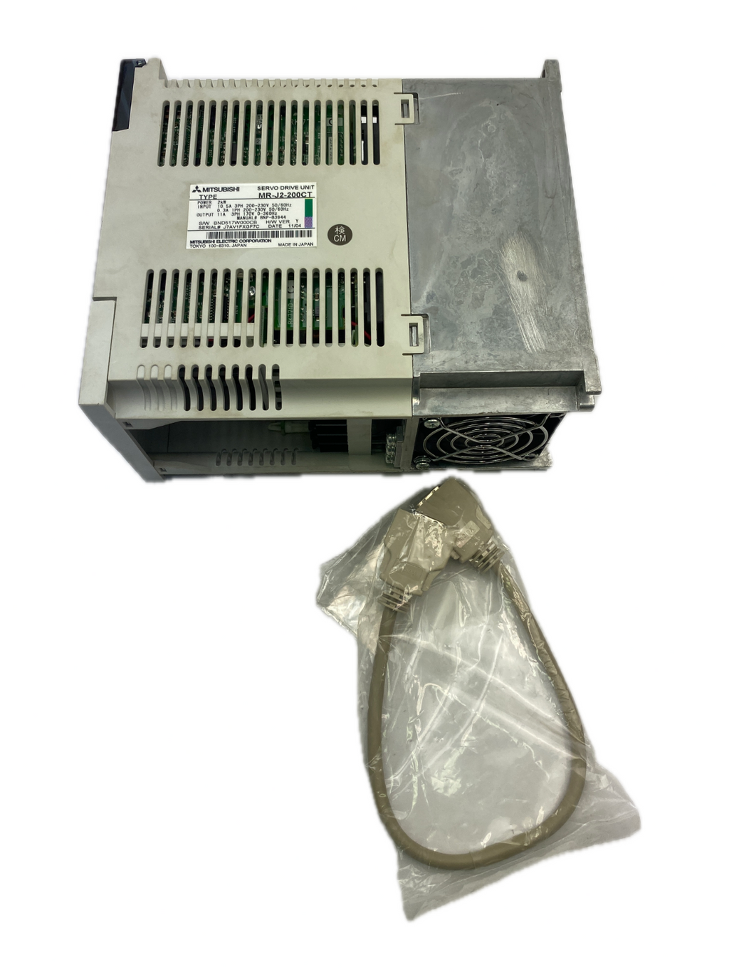 MITSUBISHI  SERVO DRIVE UNIT  TYPE MR-J2-200CT
