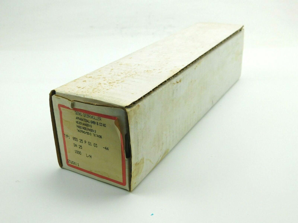 GEMÜ  850 25 P 01 03 -44 DN 1000 L / H