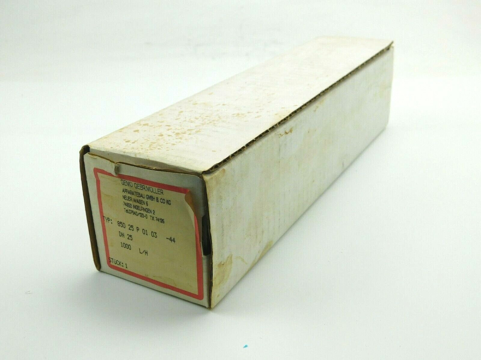 GEMÜ  850 25 P 01 03 -44 DN 1000 L / H