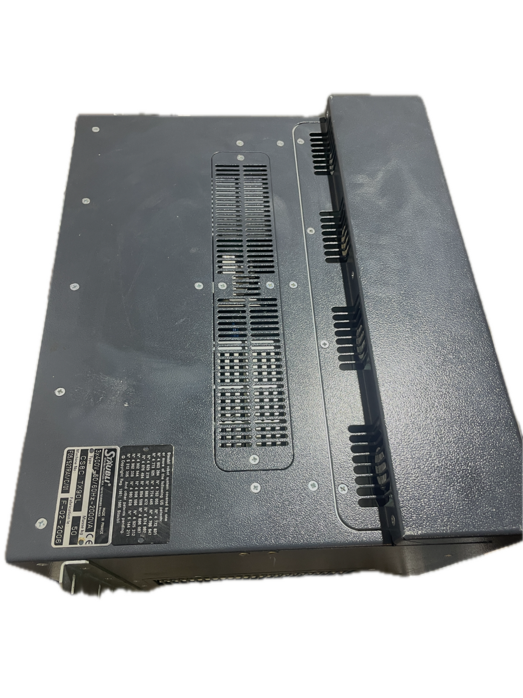 STÄUBLI  Type CS8C TX90L  3x400V-50/60Hz-2000VA   F05/527RA1/C/01