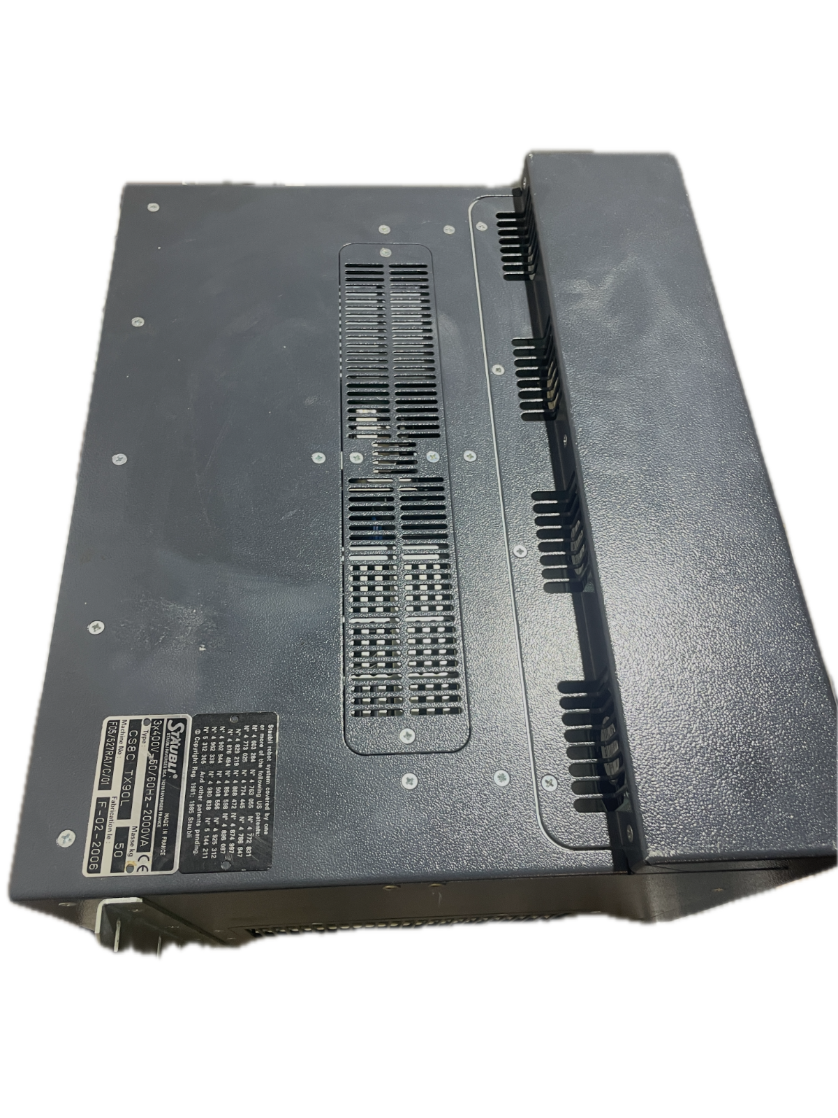 STÄUBLI  Type CS8C TX90L  3x400V-50/60Hz-2000VA   F05/527RA1/C/01