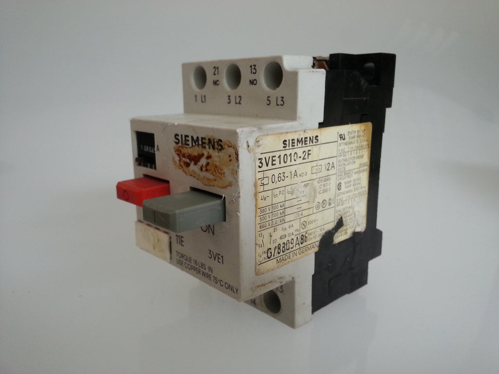 Posten SIEMENS 3VE1020-2H x3 ; 3VE1010-2E ; 3VE1010-2F; 3VE1010-2H 
