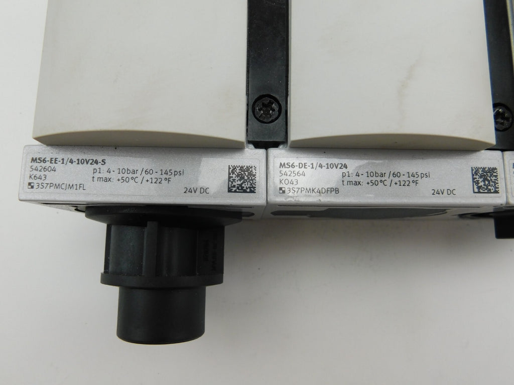 FESTO MS6-EE-1/410V24-5/ MS6-DE-1/4-10V24 / MS6-LR-1/4-D7-AS