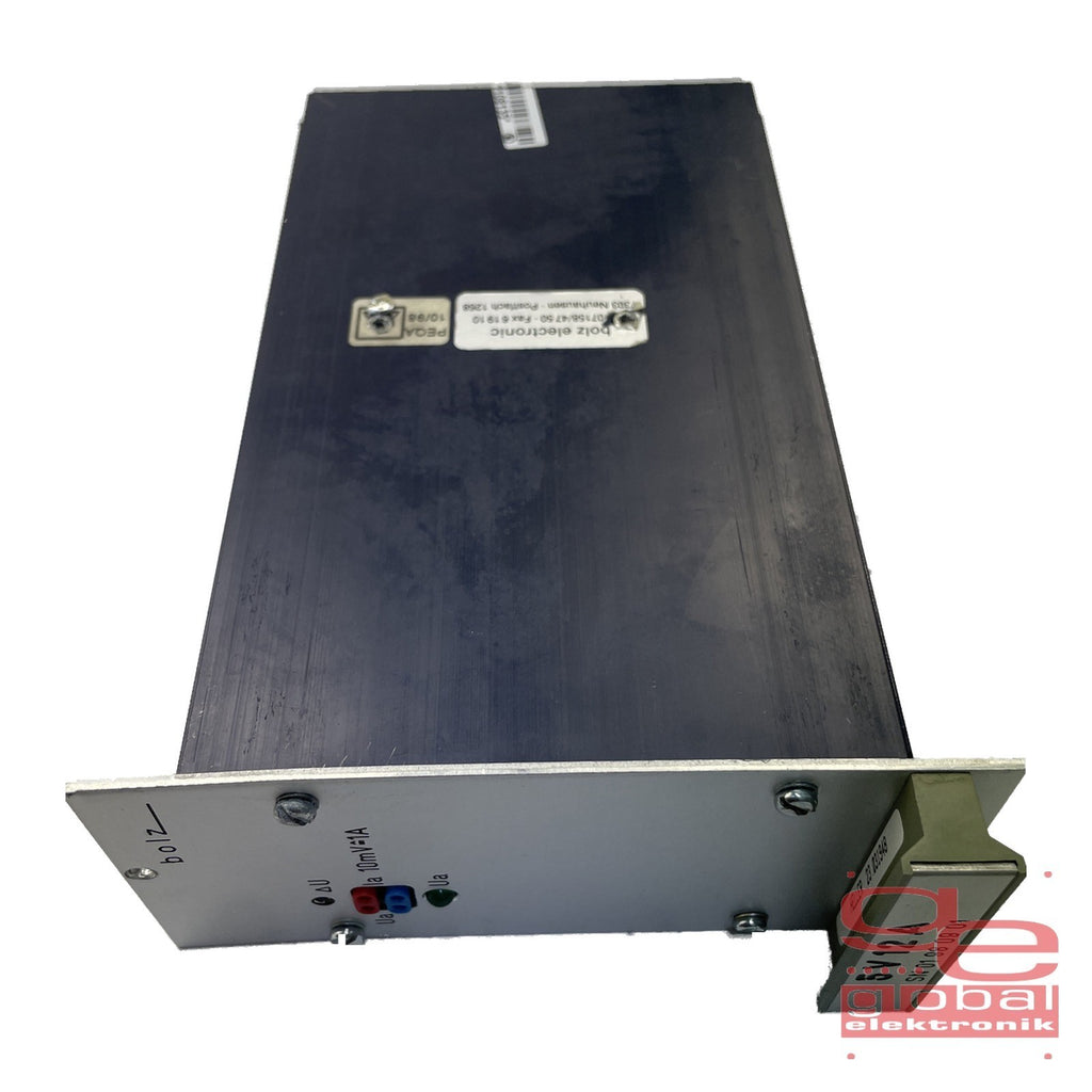 BOLZ NETZTEIL INPUT: 220VAC OUTUT: 5VDC 12A 5V 12A  SN:01 9010 35