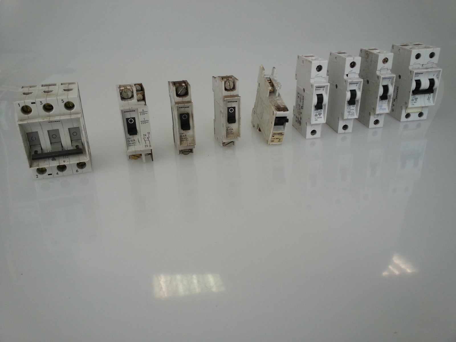 Posten Siemens Leitungsschutzschalter 5TE7 63A; 5SN7 G10A; 5SN1 G4A;...